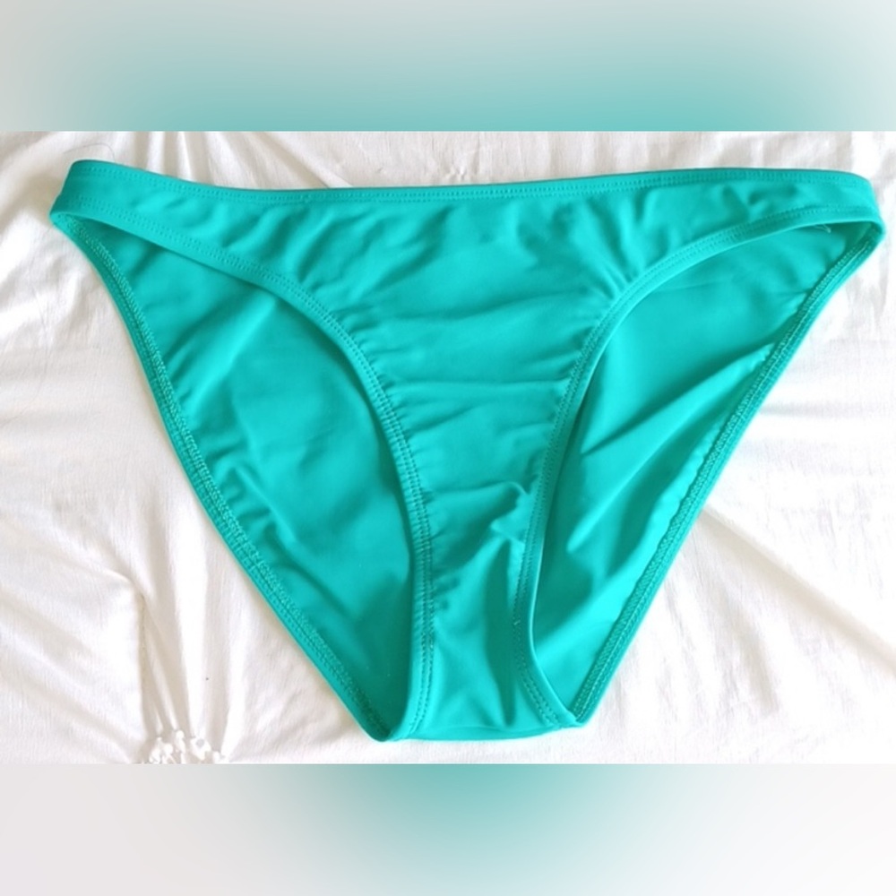 Body Glove Bikini Bottoms Large Sea Foam Green Blue Surfside Pool Beach